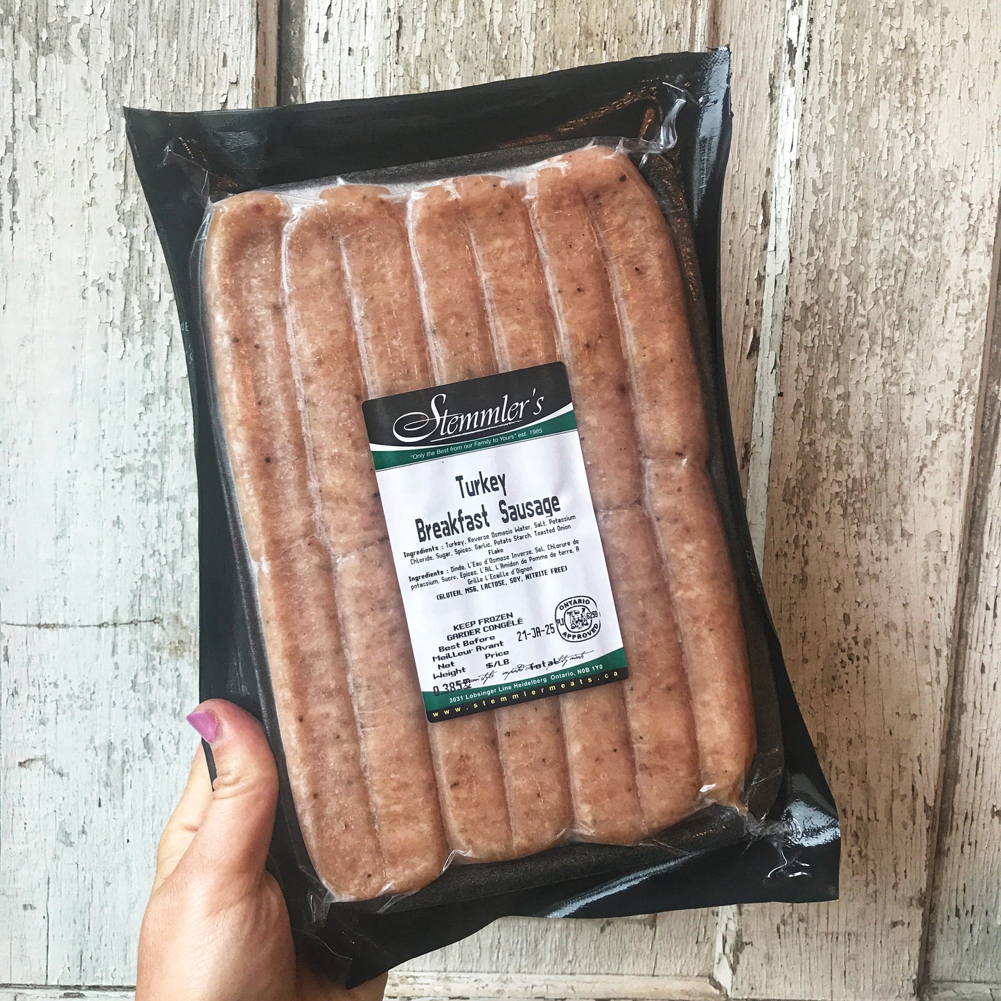 Turkey Breakfast Sausage - Stemmler Meats