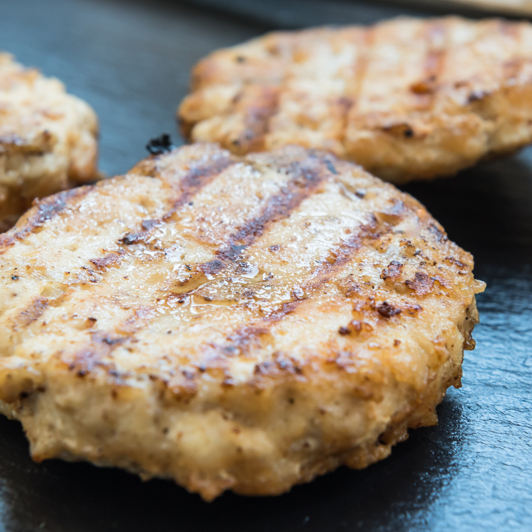 Chicken Breast Burgers Omega III PKG of 6