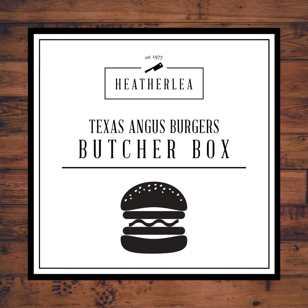 Texas Angus Burgers Butcher Box