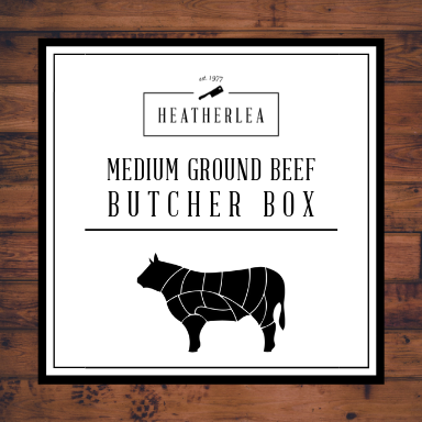 Medium Ground Beef Butcher Box
