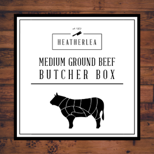 Medium Ground Beef Butcher Box