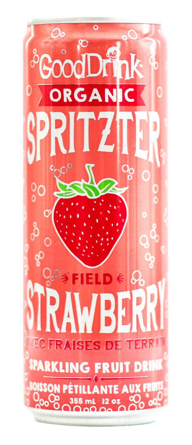 Strawberry Organic Spritzer | GoodDrink