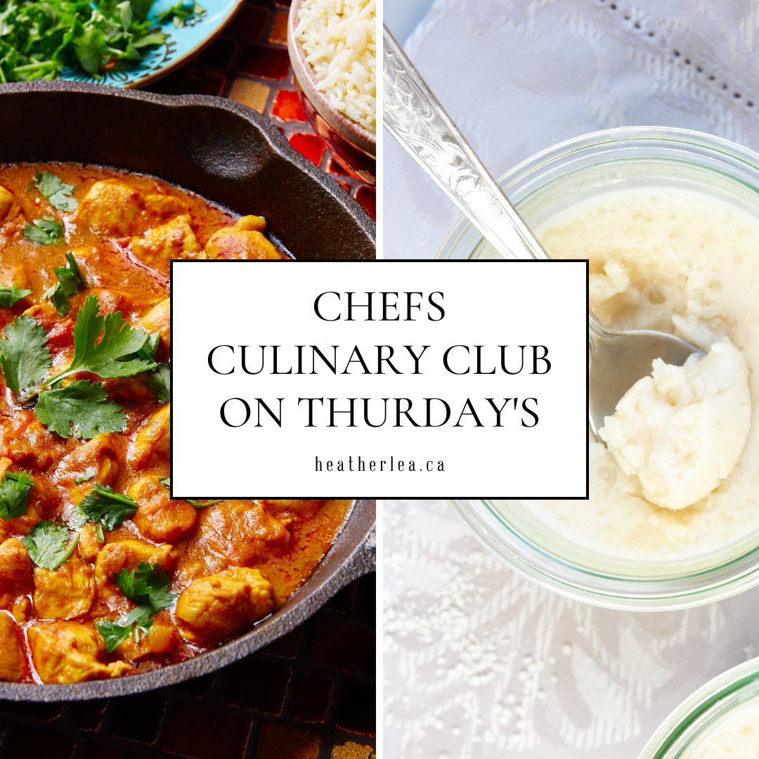 May 4 Thai Chicken Curry with Rice, Tomato + Cucumber Salad [OPTIONAL Coconut Tapioca Pudding]