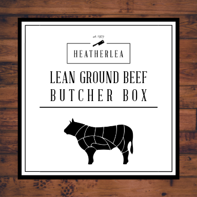 Lean Ground Beef Butcher Box