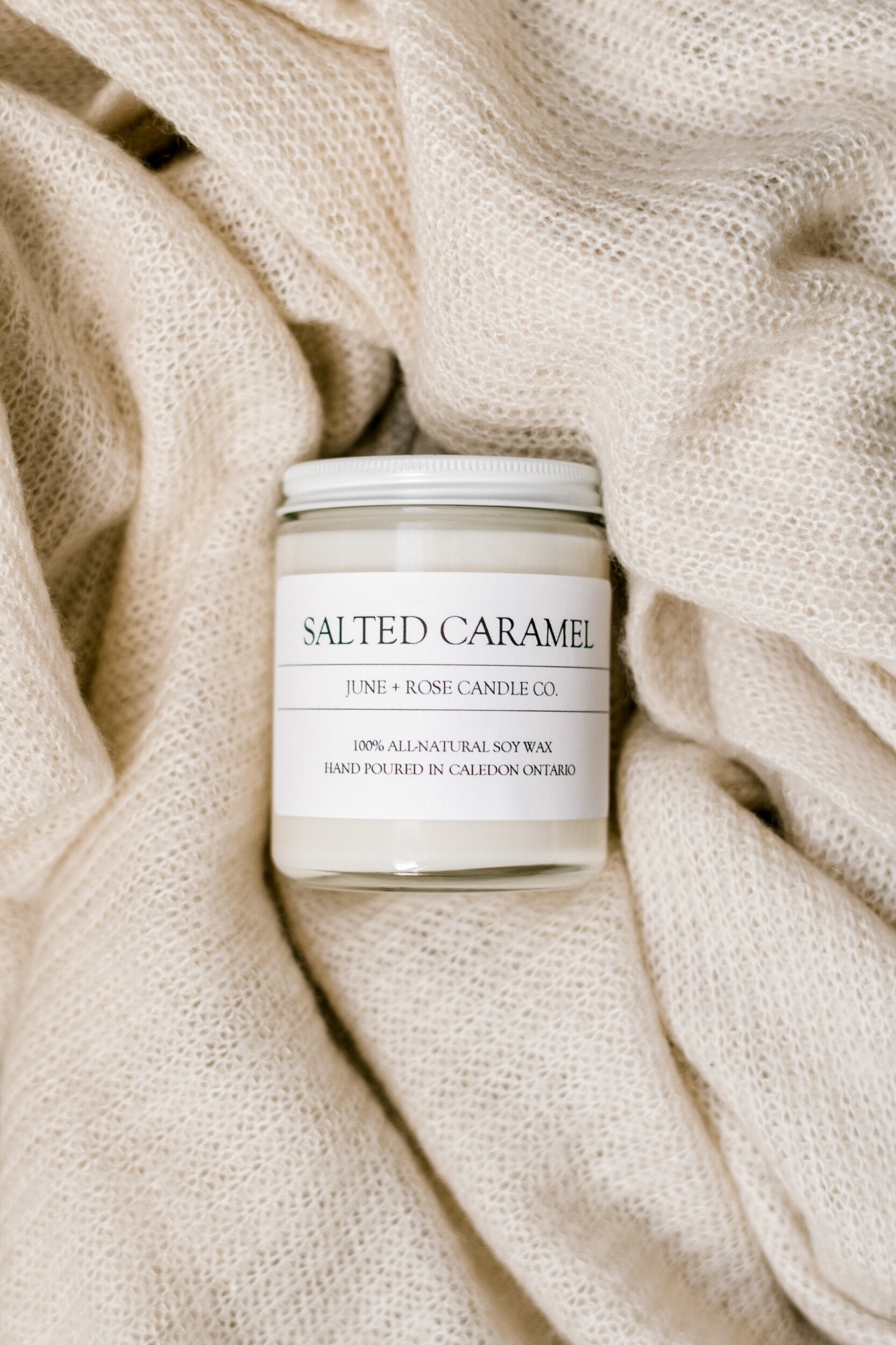 Salted Caramel Candle (June+Rose Candle Co)
