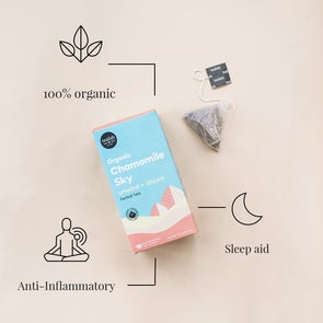 Chamomile Sky Tea Sachets Organic | Tealish