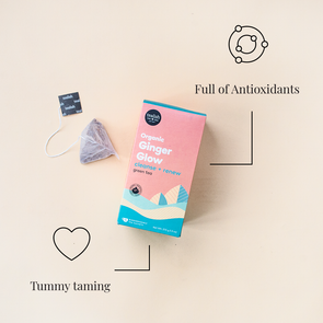Ginger Glow Tea Sachets Organic | Tealish
