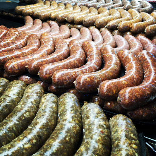 Maple Mustard Pork Sausages - Heatherlea