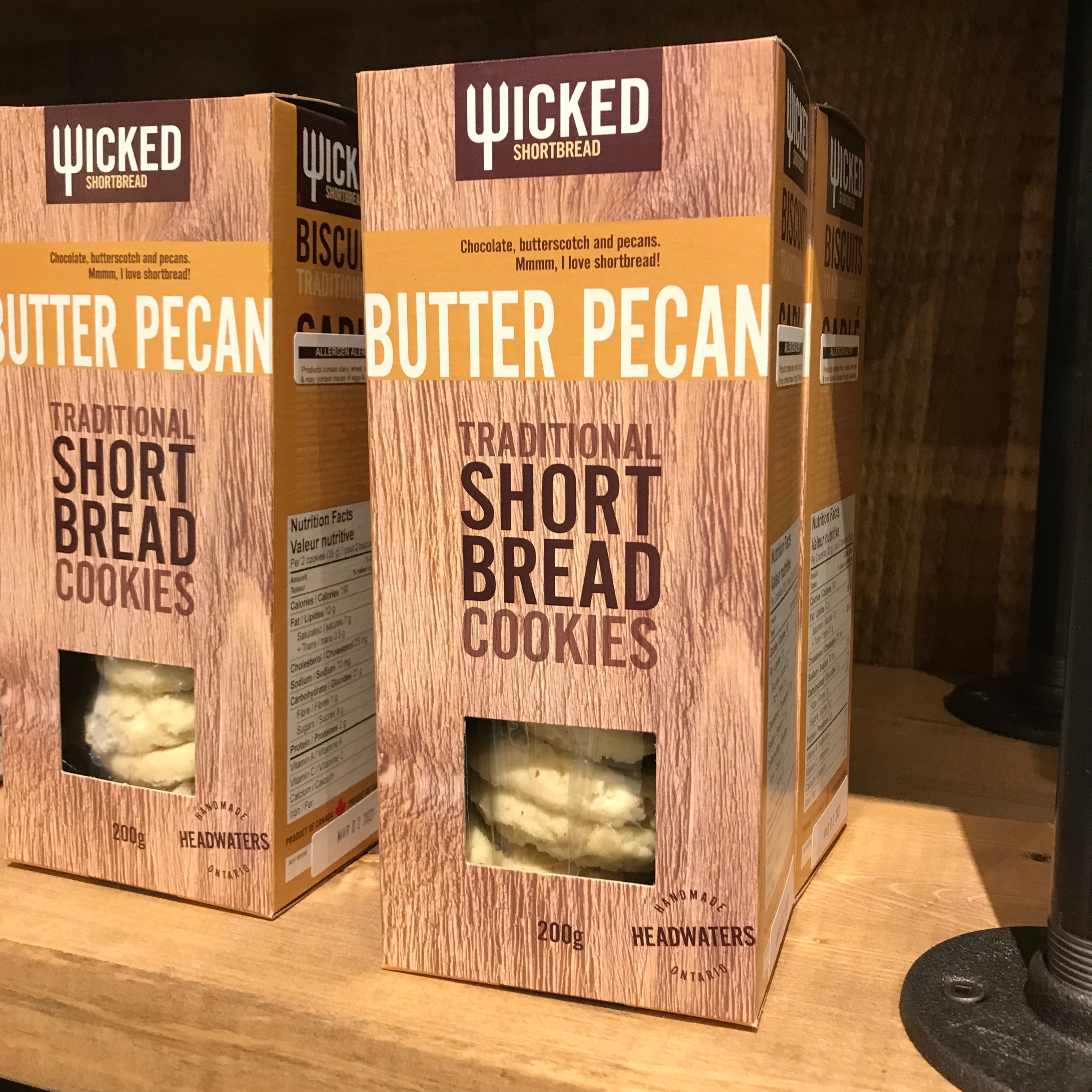 Wicked Shortbread - Butter Pecan