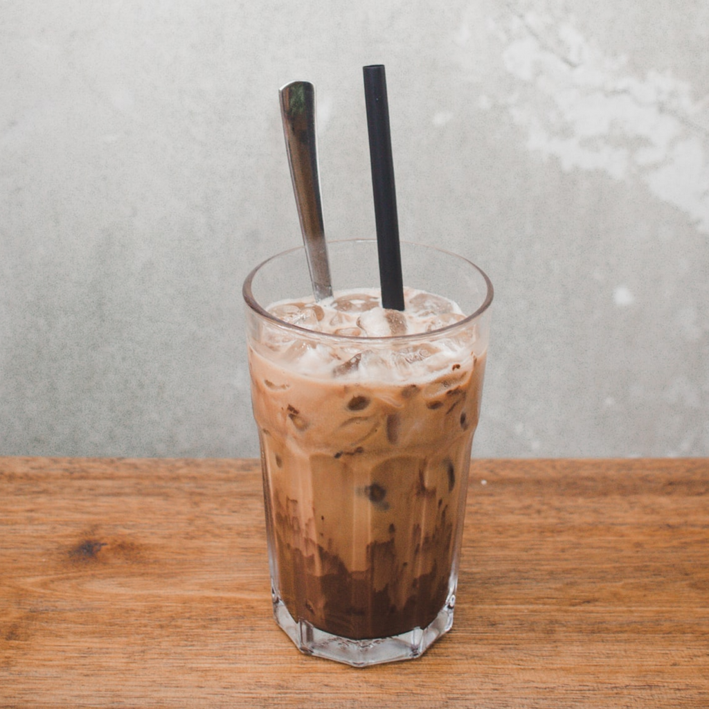 Iced Latte With Specialty Milks