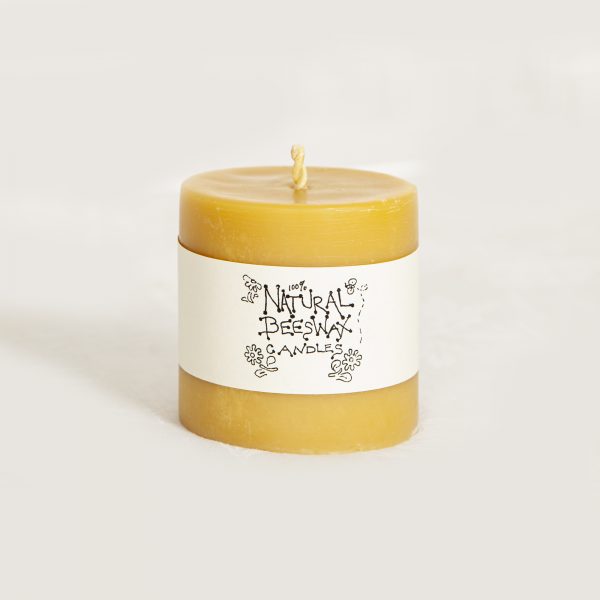 Natural Beeswax Candle