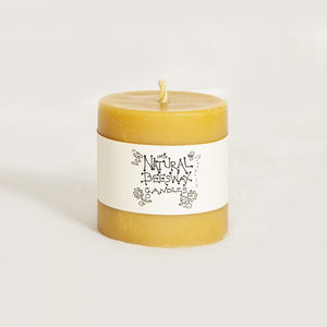 Natural Beeswax Candle