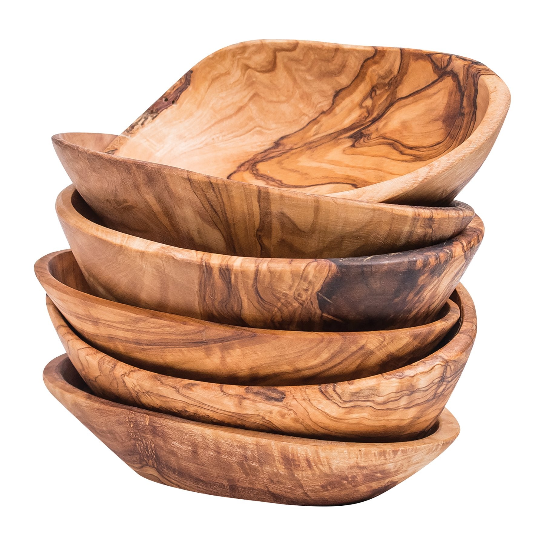 Hand Crafted Olive Wood Bowl Small | Petite Maison