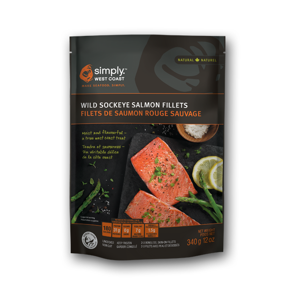 Wild Sockeye Salmon Portions | Simply West Coast