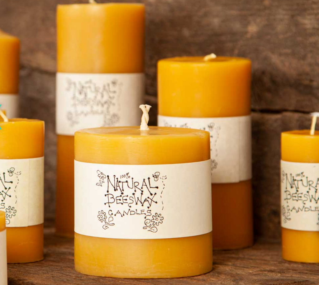 Natural Beeswax Candle