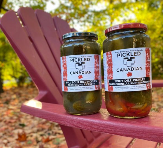 Full Sour Dill Pickles | Pickled Canadian