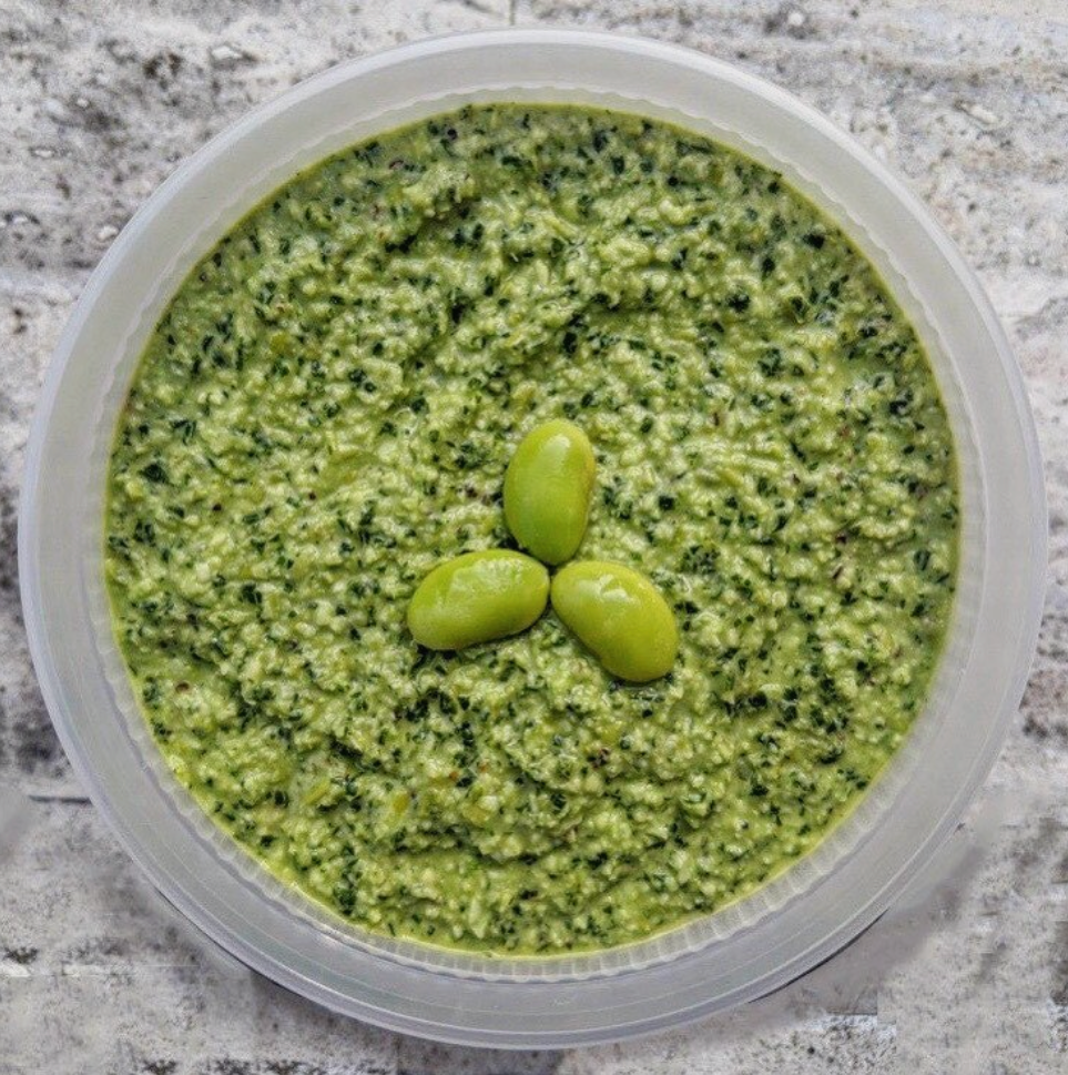 Kale Edamame | Damn Good Dips