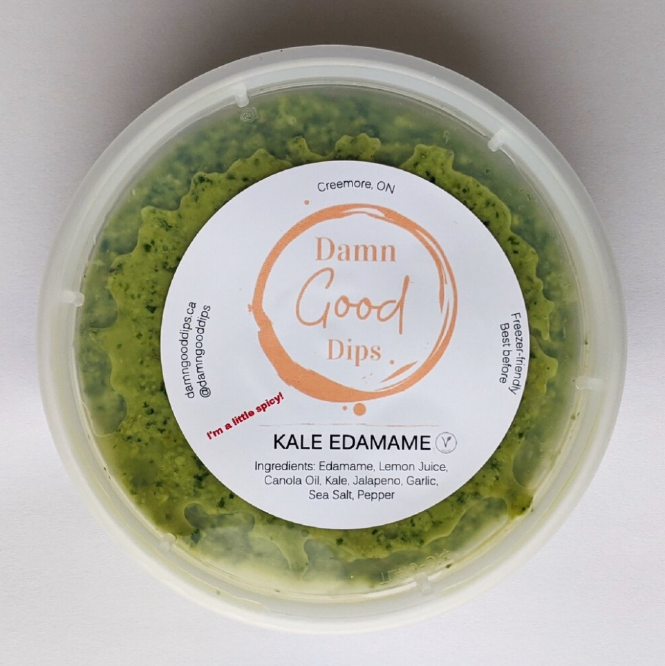 Kale Edamame | Damn Good Dips