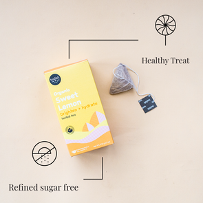 Sweet Lemon Tea Sachets Organic | Tealish
