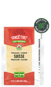 Sliced Organic Swiss | Fromagerie L'Ancetre