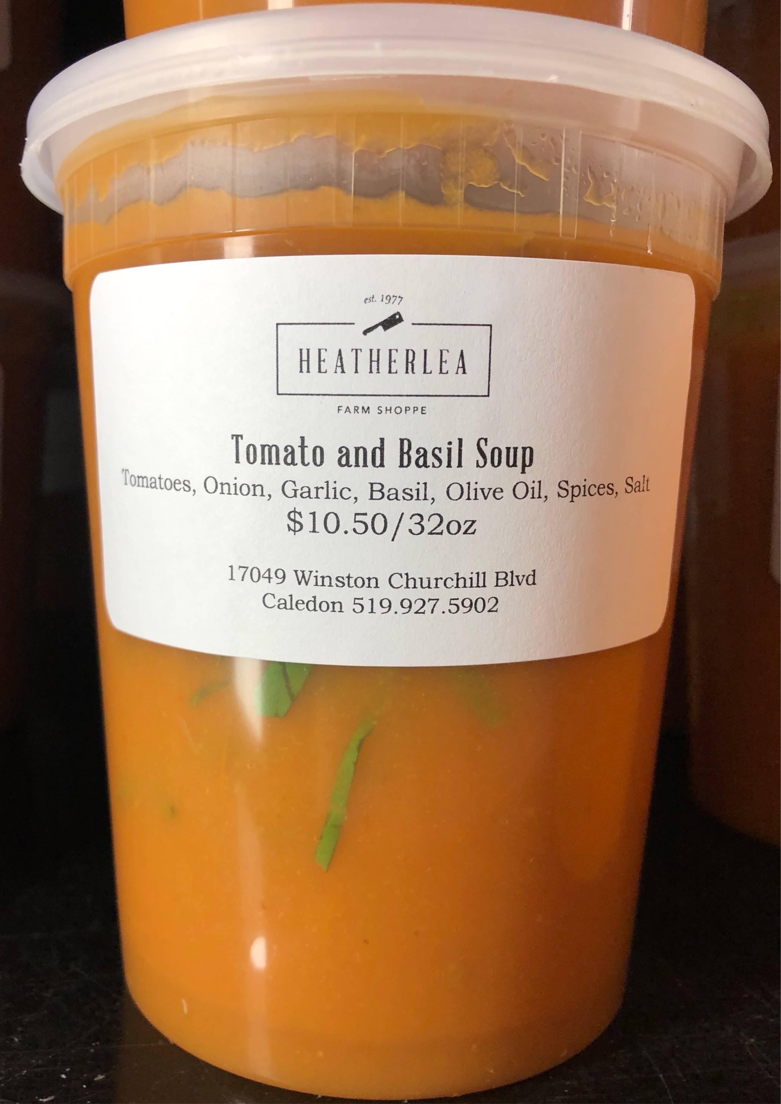 Tomato & Basil Soup
