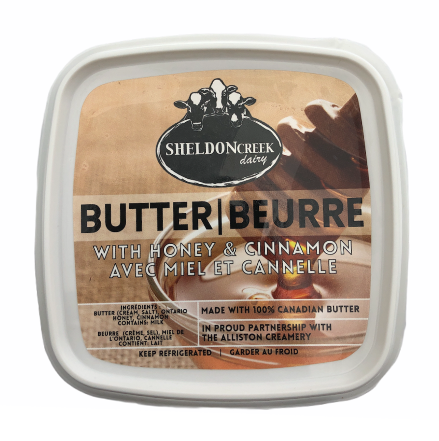 Butter with Honey & Cinnamon | Sheldon Creek Dairy